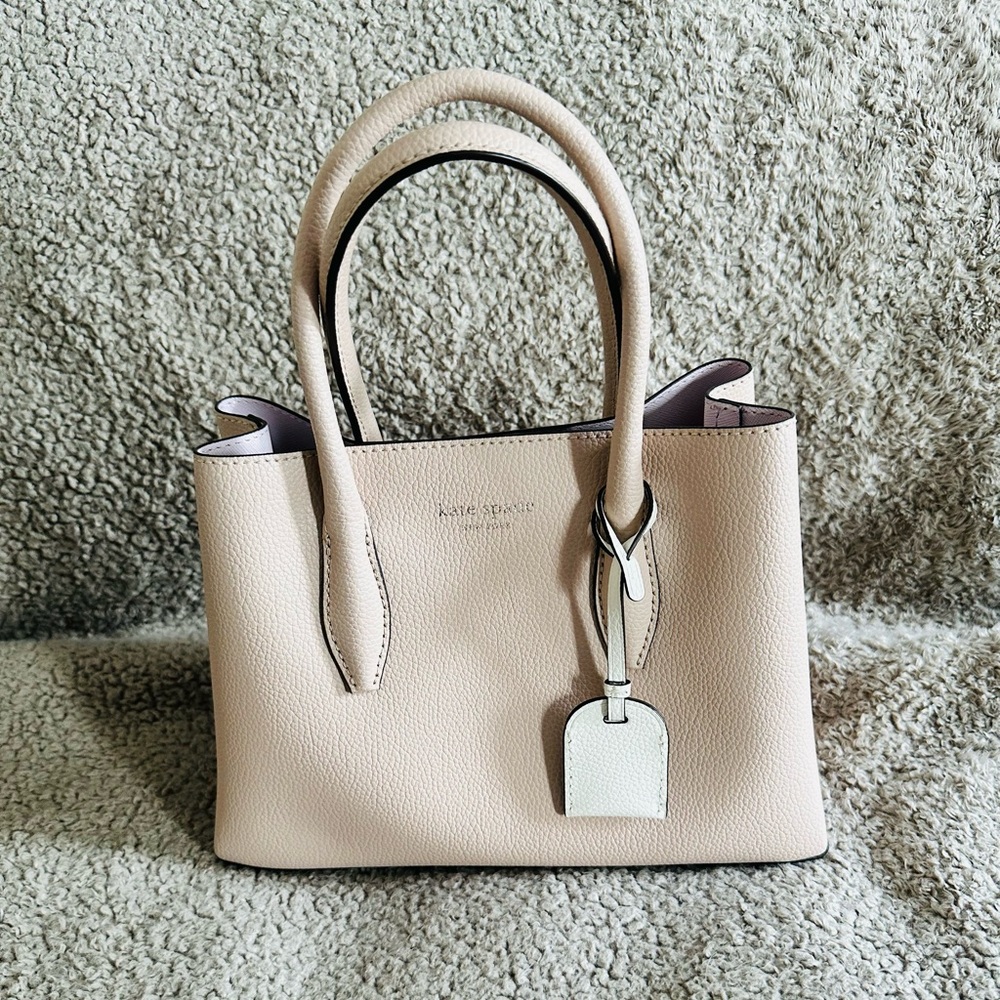 Kate Spade New York Eva Small Satchel, Warm Beige